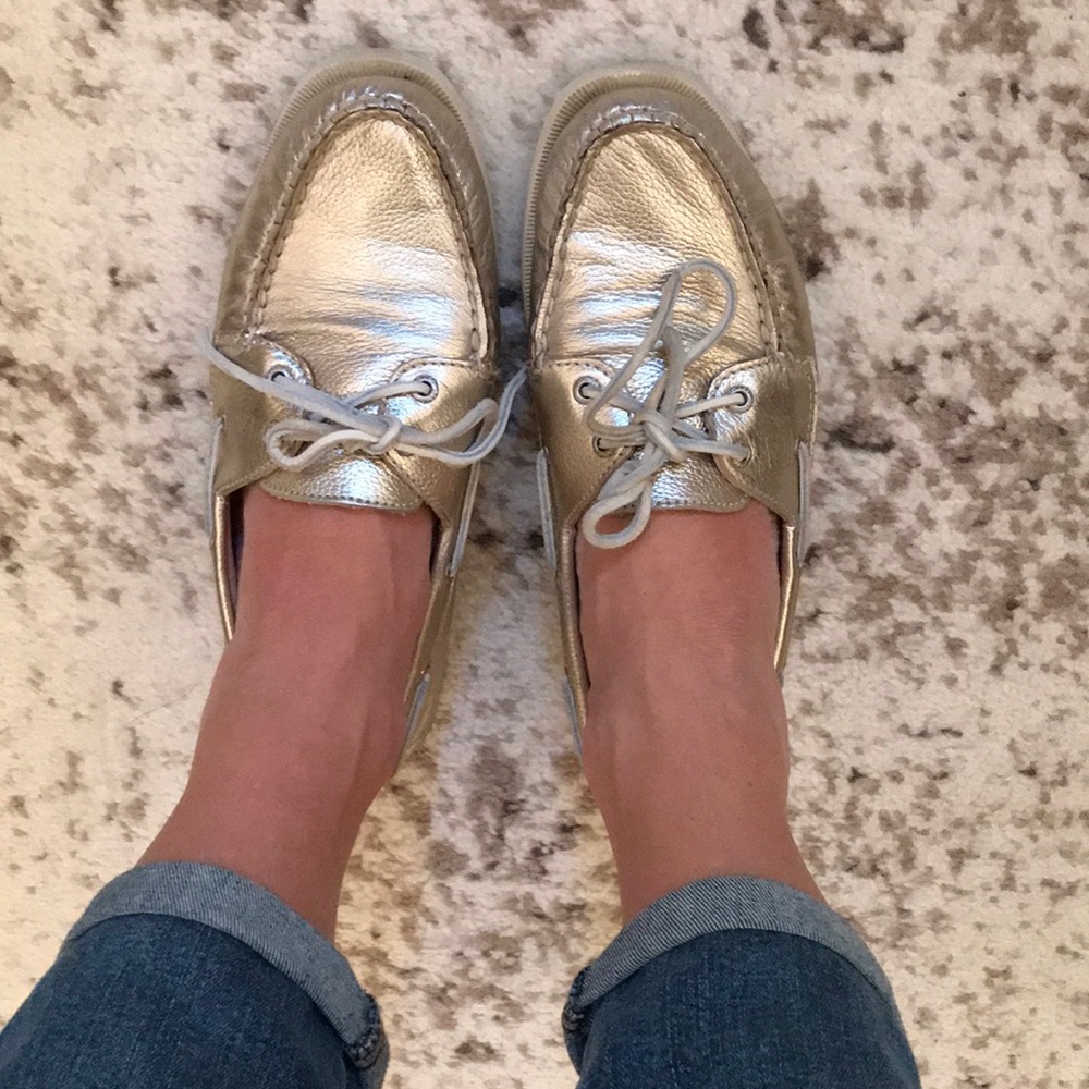 🌼 Sperry 🌼 gold top-siders